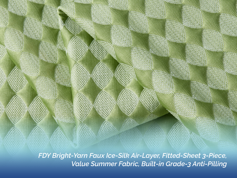 Cooling bedding fabric