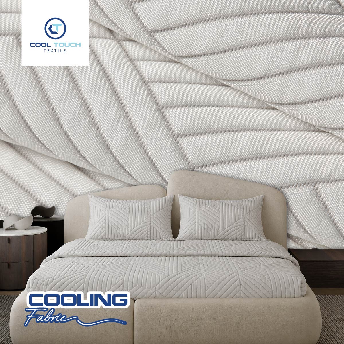 6003-2 chi tiết vải làm mát — Cooltouch Textile