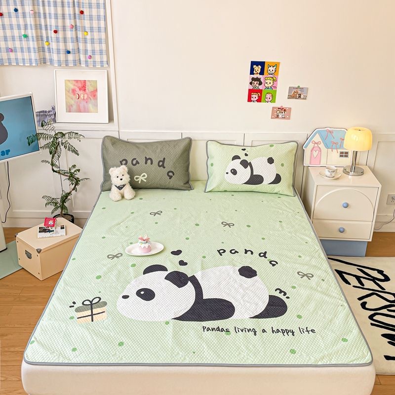 Thảm giường trẻ em in kỹ thuật số trên vải nền lụa băng trắng BDD — Cooltouch Textile