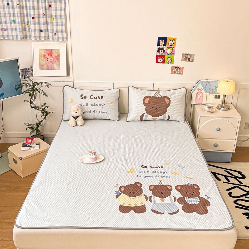 Bộ đệm gấu dễ thương in trên BDD