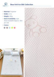 Cool Touch Textile catalogue inside page 3