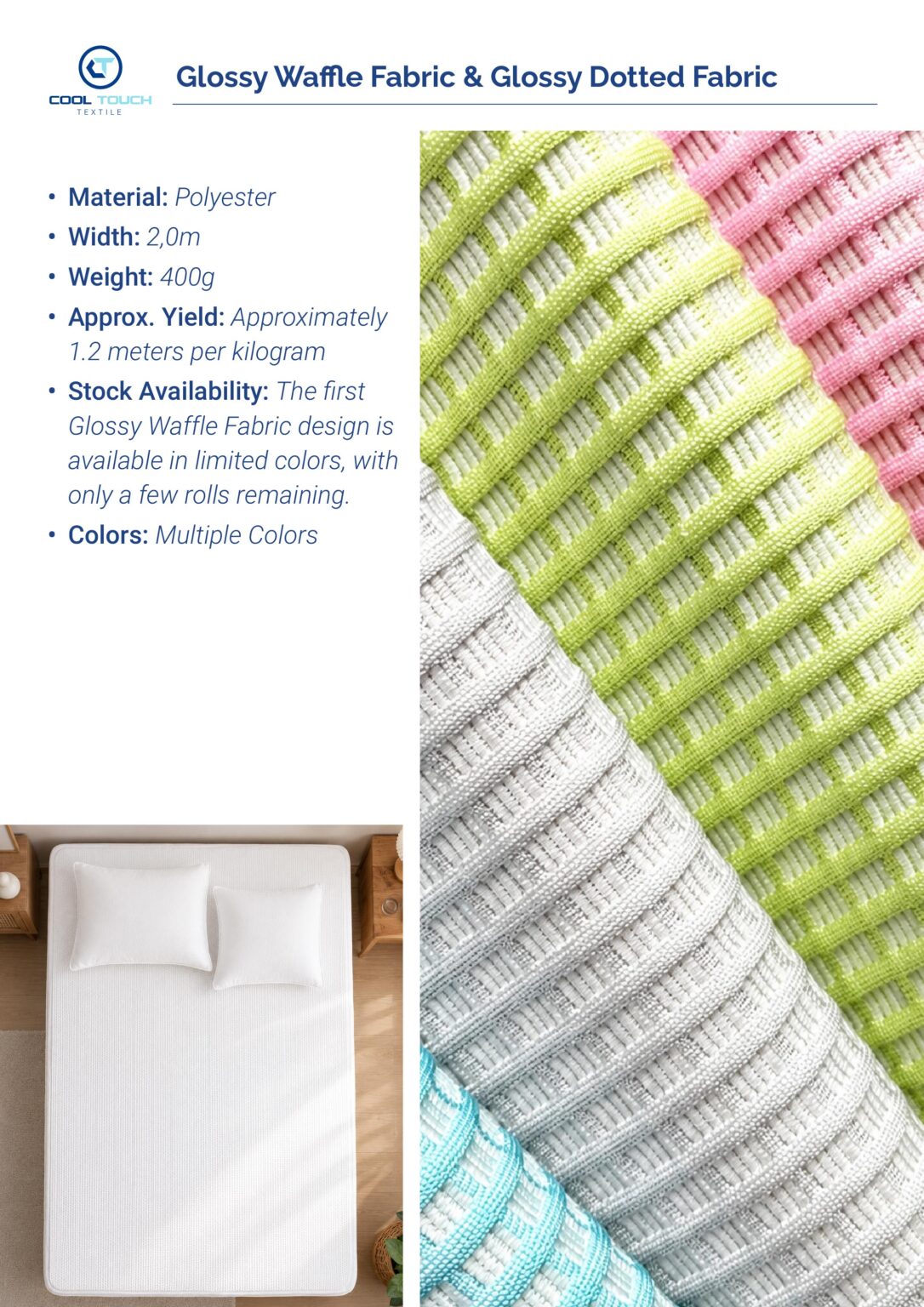 Cool Touch Textile Product Catalogue 2025-2026 - page 8 of 19
