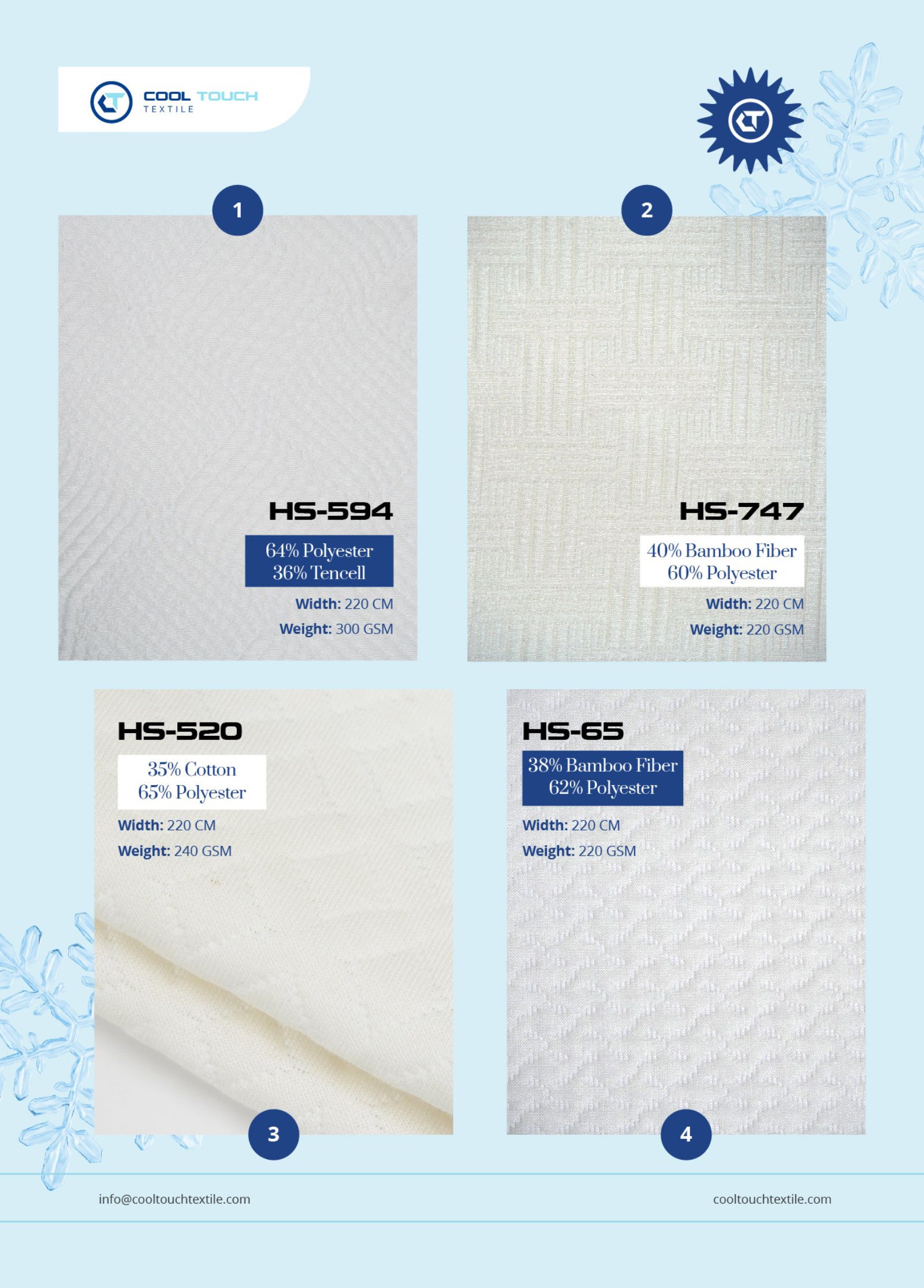 Cool Touch Natural Blend Series catalogue 2025–2026 - page 1 of 5