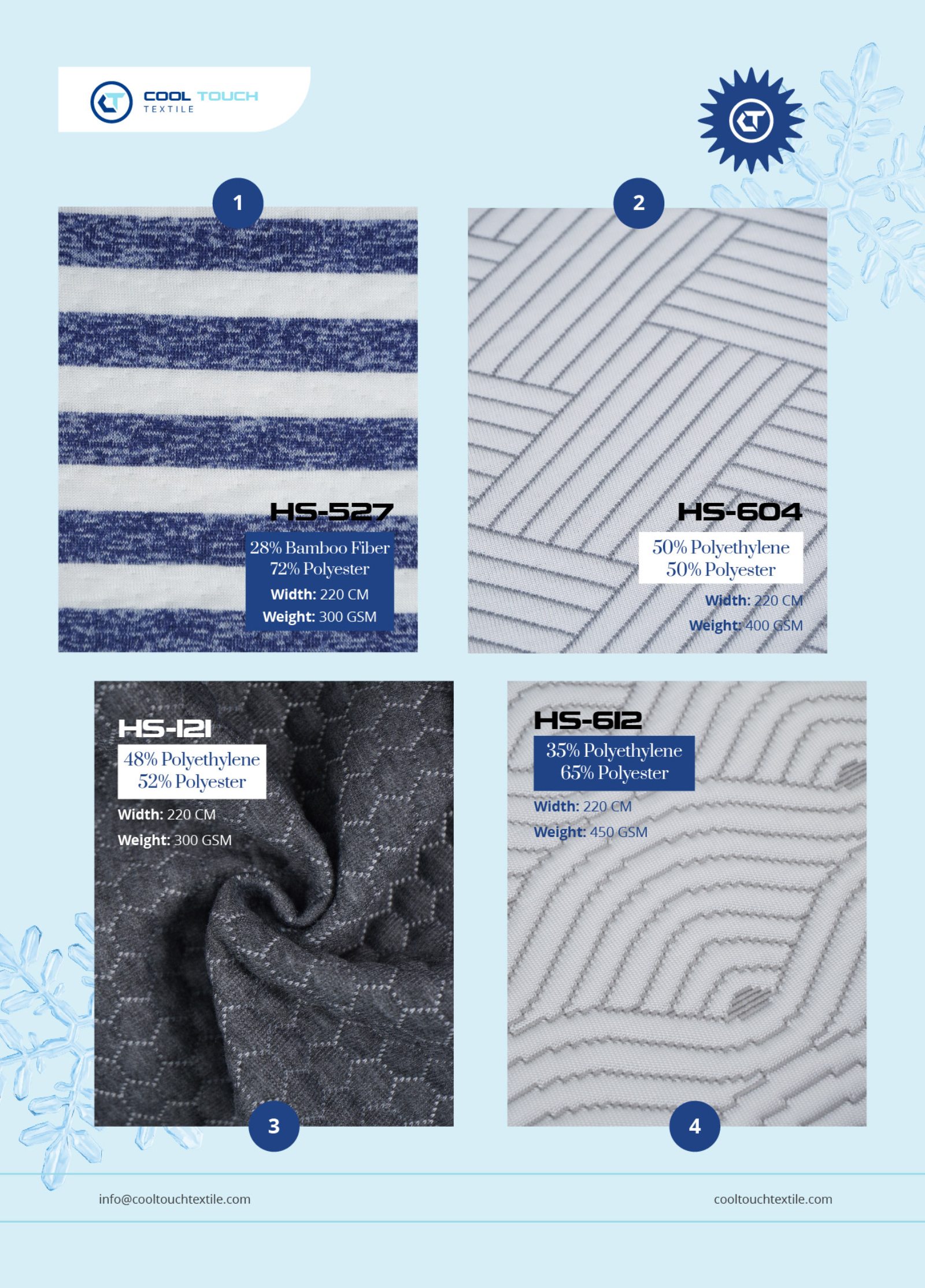Cool Touch PE Blend · Heavyweight Series catalogue 2025–2026 - page 1 of 5