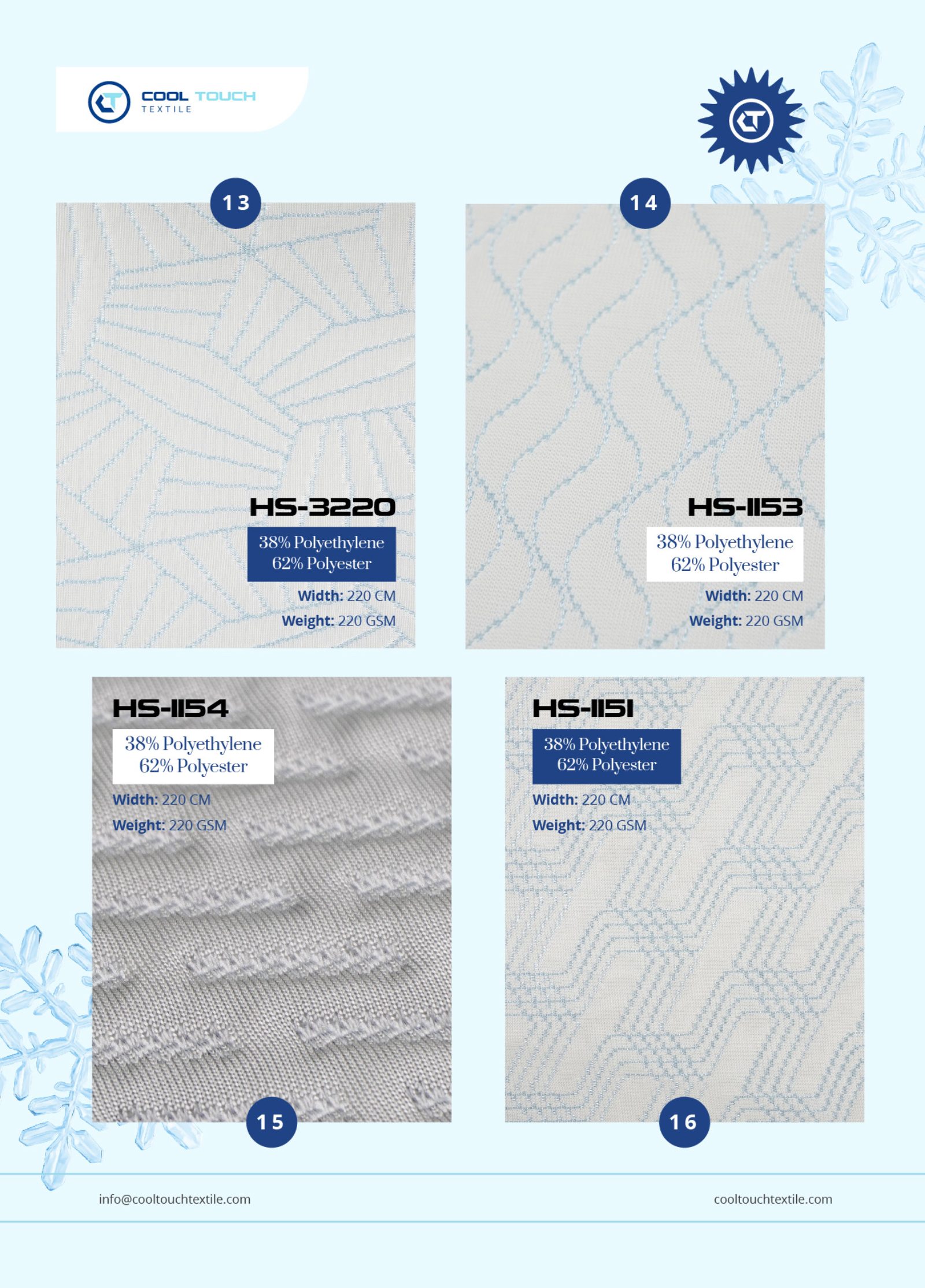 Cool Touch PE Blend · Light–Mid Series catalogue 2025–2026 - page 4 of 6