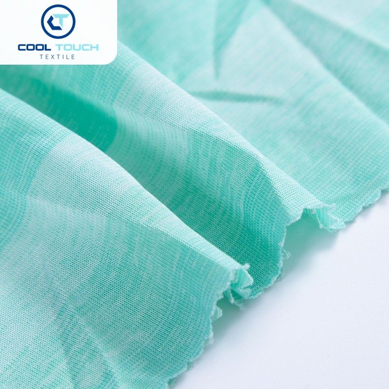 Striped Cooling Jersey — Mint Stripe — 2