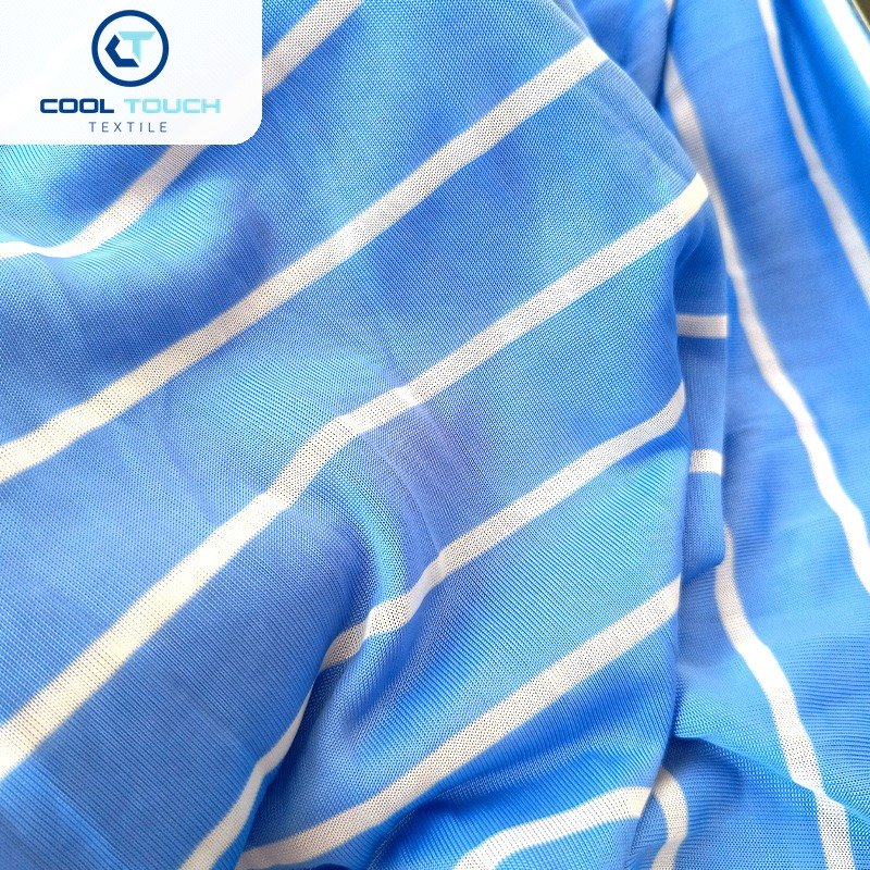 Striped Cooling Jersey — Multicolour Stripe — 3