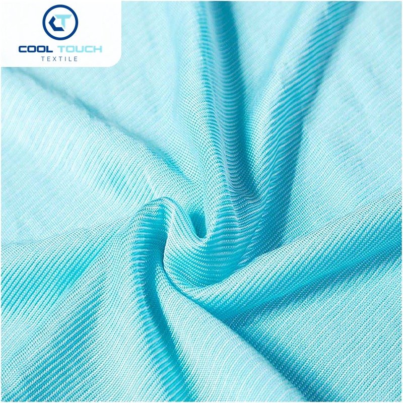 Striped Cooling Jersey — Turquoise Stripe — 4