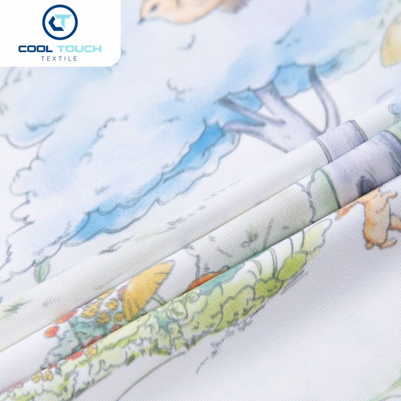 Printed Cooling Jersey — Woodland Bird Print — 1