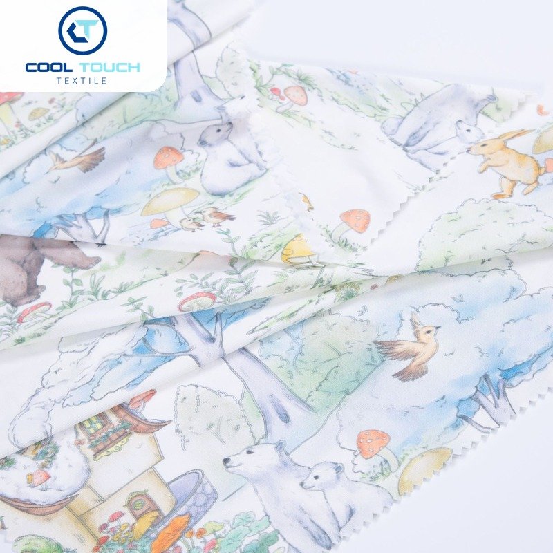 Printed Cooling Jersey — Woodland Bird Print — 2
