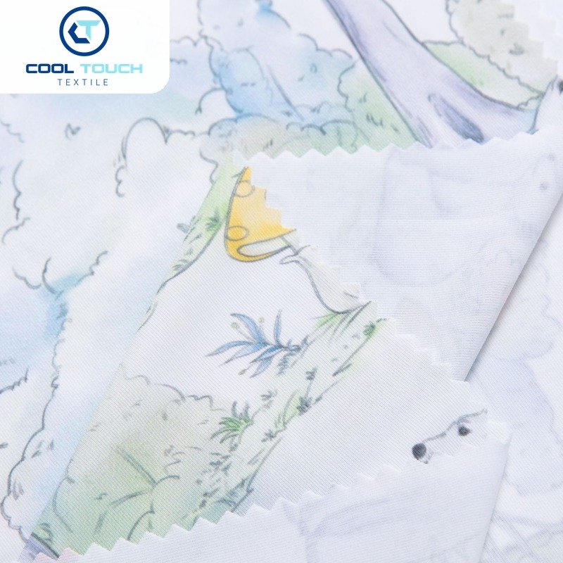 Printed Cooling Jersey — Woodland Bird Print — 3