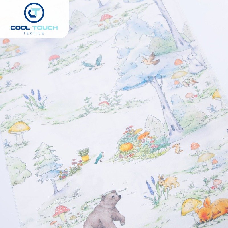Printed Cooling Jersey — Woodland Bird Print — 4