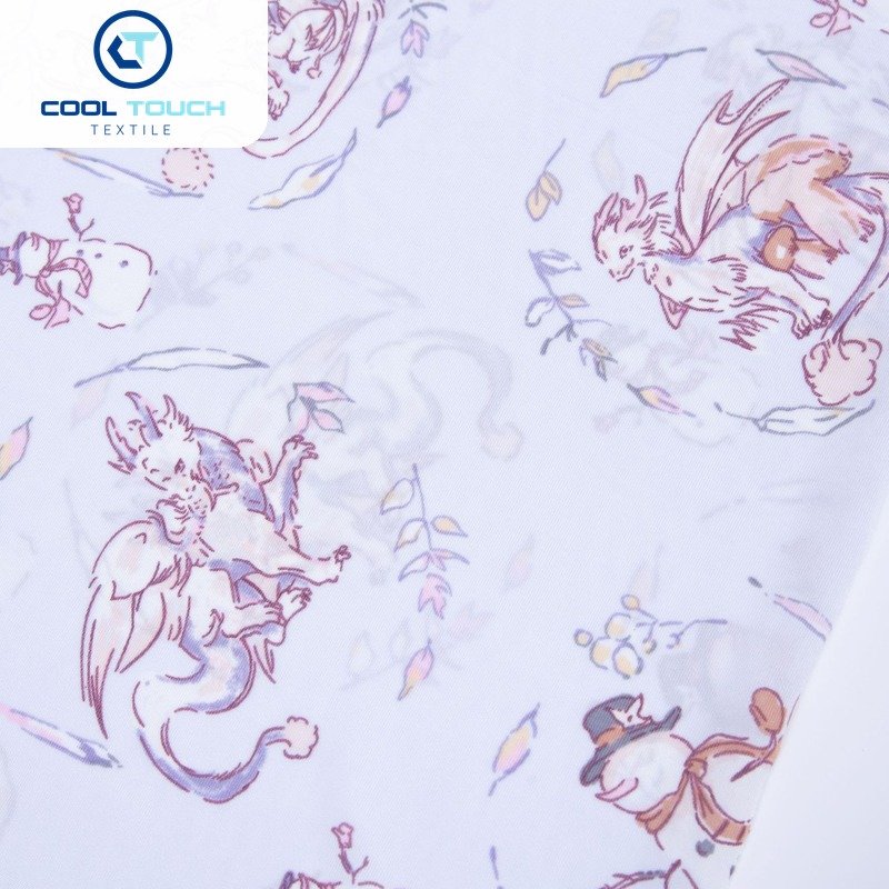 Printed Cooling Jersey — Line-Art Print — 2