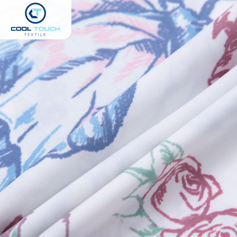 Printed Cooling Jersey — Floral Print — 1