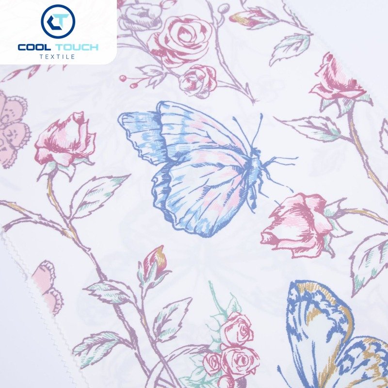 Printed Cooling Jersey — Floral Print — 3