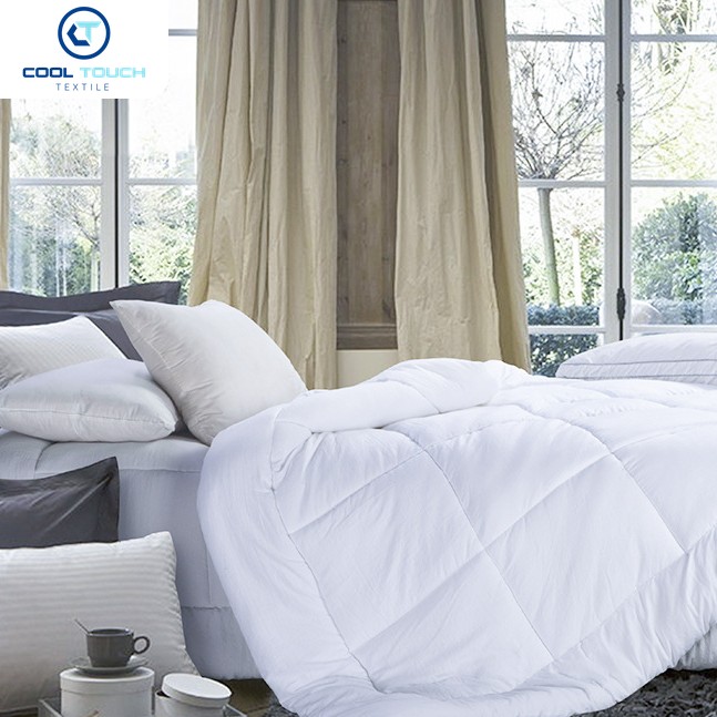 Brushed Polyester Four-Season Quilt, 250 g/m² — Cool Touch Textile