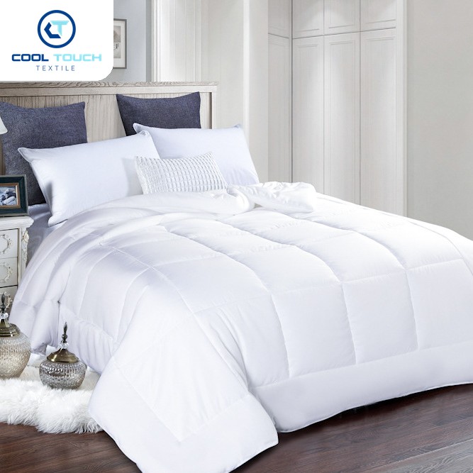 DuPont-Fibre Quilt, Poly-Cotton Sateen Cover, 2.5–3 kg — Cool Touch Textile
