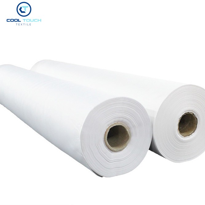 Hotel Sateen Sheeting Fabric, 40S–80S, 258–305 cm — Cool Touch Textile