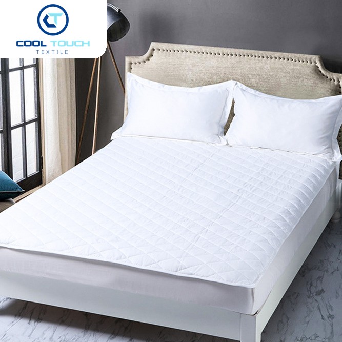 Fitted Mattress Cover, Polyester, All Seasons — Cool Touch Textile
