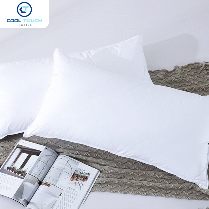 Goose Down Hotel Pillow, Made to Size — Cool Touch Textile