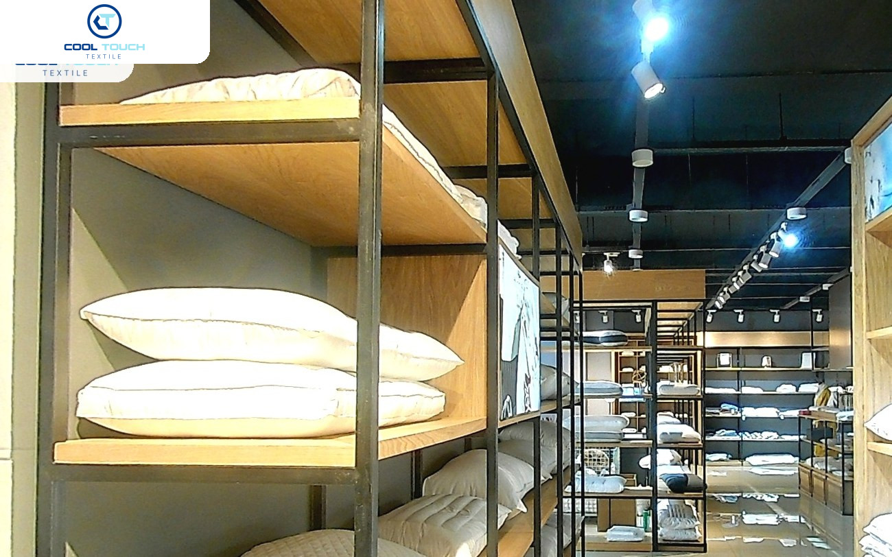 Cool Touch hotel linen production