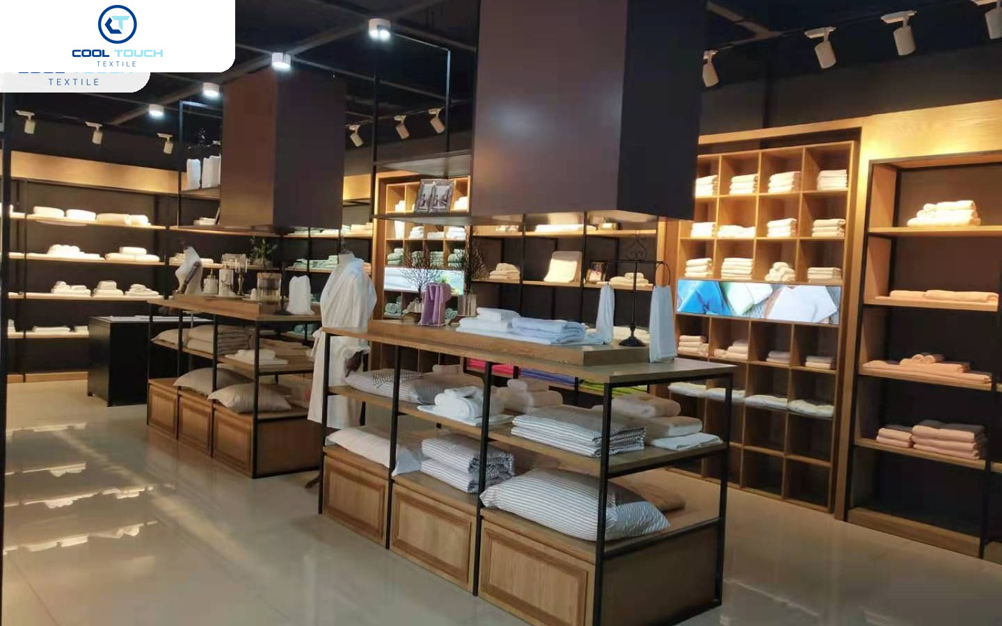 Cool Touch hotel linen production