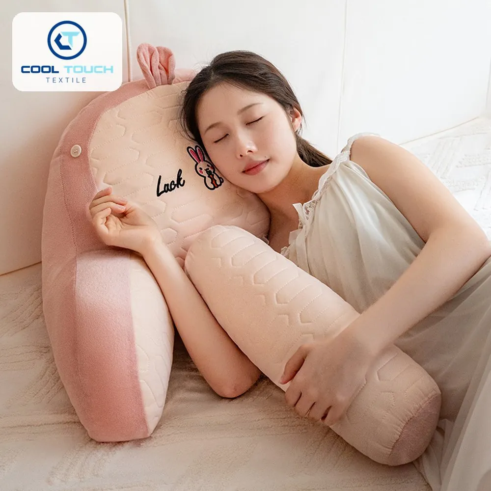 Ice-Silk Latex-Layer Backrest Cushion, Reversible All-Season 2