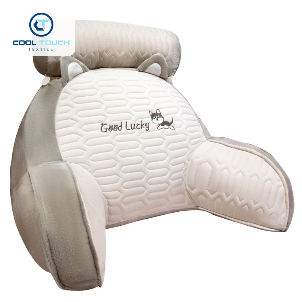 Cartoon Latex Lumbar Backrest Cushion with Headrest 5