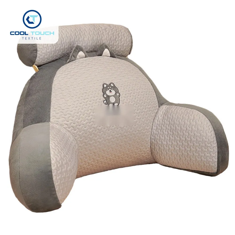 Cartoon Ice-Silk Bed Backrest, 2 Sizes 1