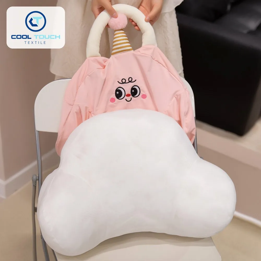 Portable Ice-Silk Lumbar Pillow with Handle 3