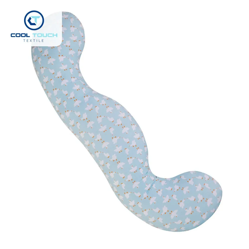 Printed Ice-Silk Leg Pillow / Pregnancy Pillow 90–150 cm 1