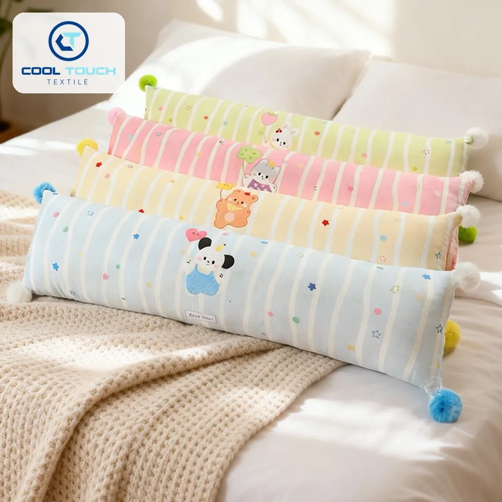 Pastel Ice-Silk Long Leg Pillow 2