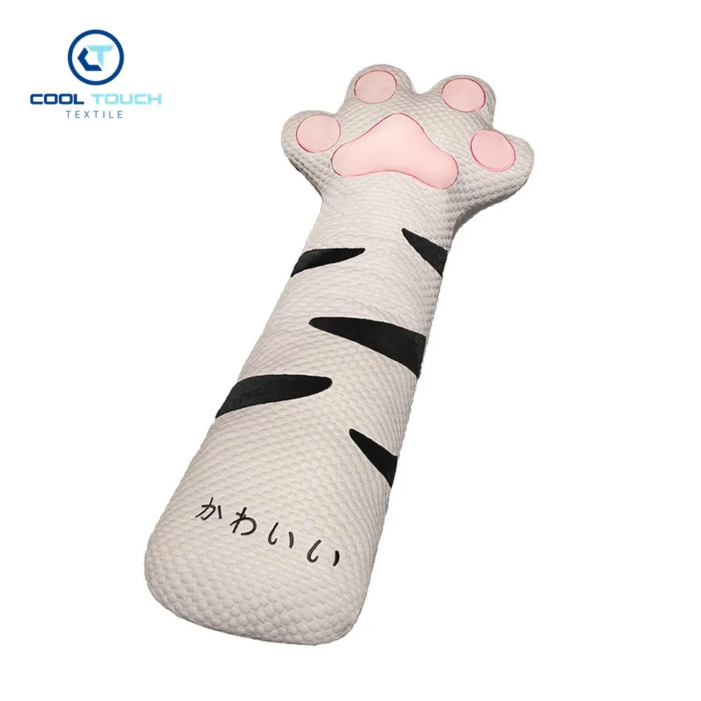 Ice-Bean Cat-Paw Long Pillow 1