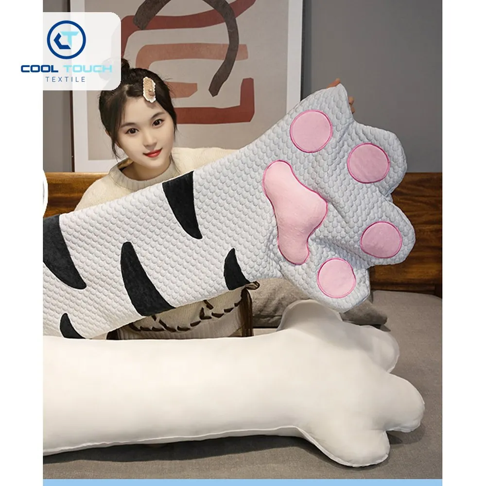 Ice-Bean Cat-Paw Long Pillow 4