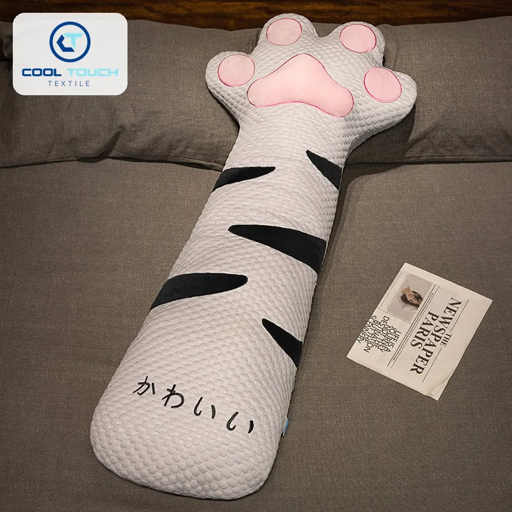 Ice-Bean Cat-Paw Long Pillow 5