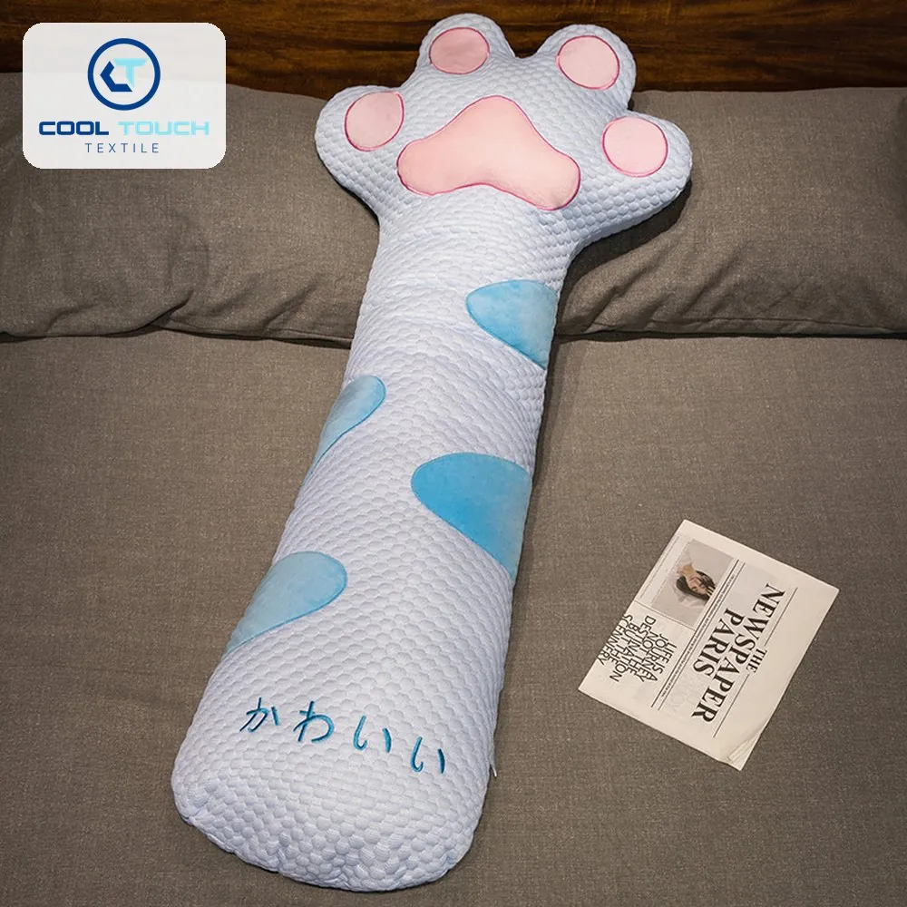 Ice-Bean Cat-Paw Long Pillow 6