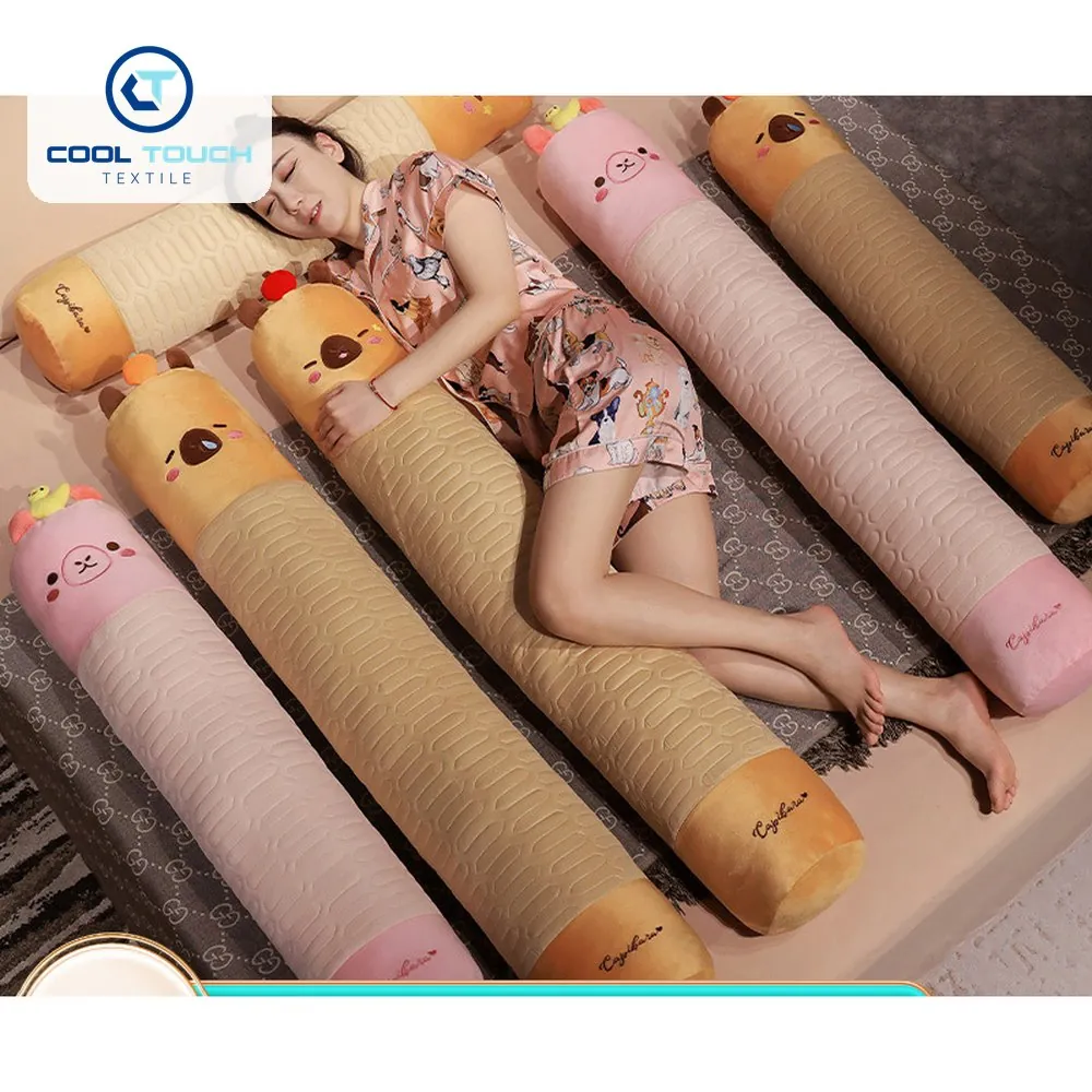 Capybara Latex Cooling-Silk Long Pillow 2