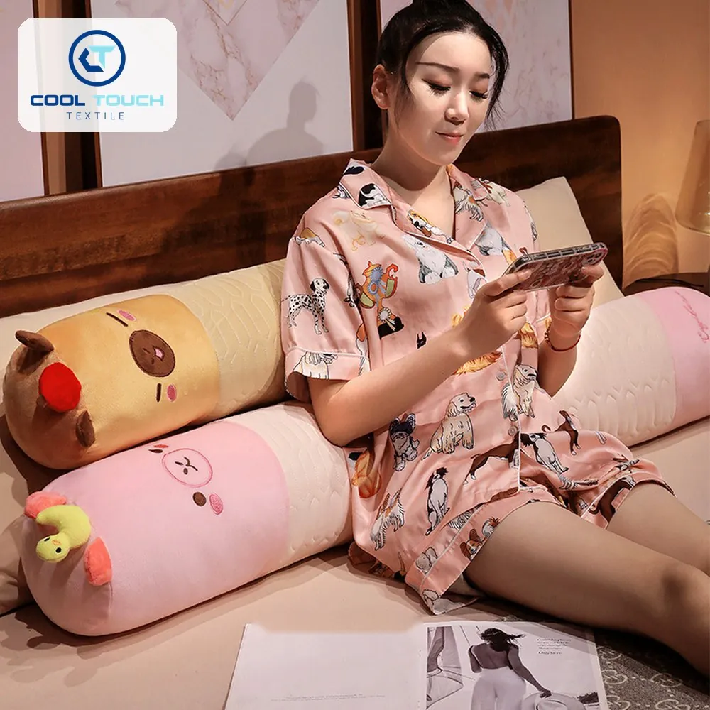 Capybara Latex Cooling-Silk Long Pillow 3