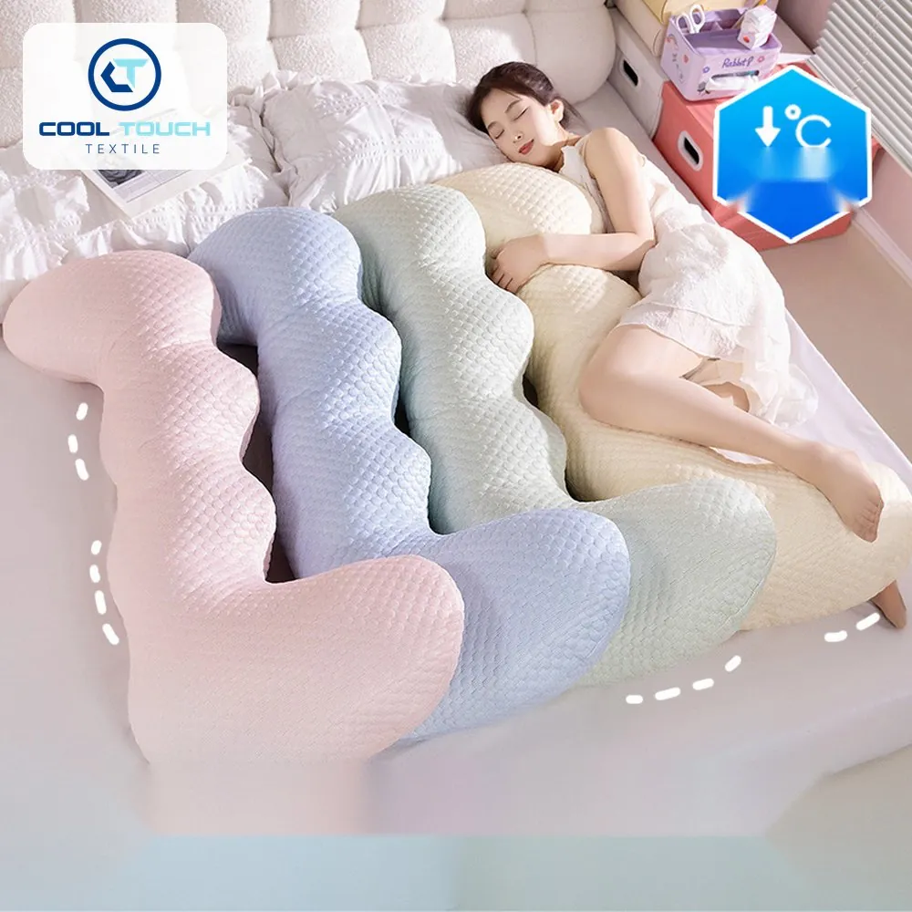 Ice-Bean Cloud Long Pillow 2