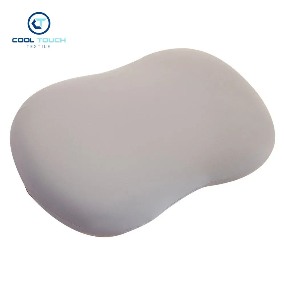 Ice-Silk Memory-Foam "Cat-Belly" Pillow, 2 Sizes