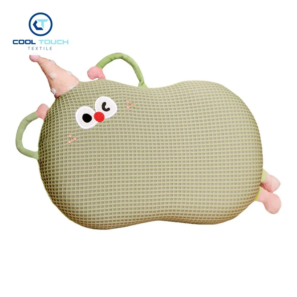 Waffle Ice-Silk Memory Pillow, Reversible Cool/Plush 1