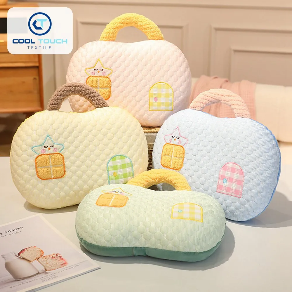 Ice-Bean "House" Memory Pillow with Handle 30×22 cm 2
