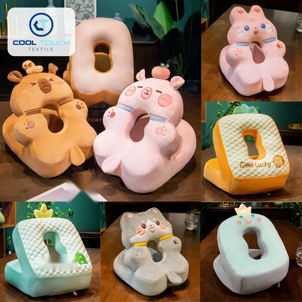 Character Desk Nap Pillow, Cool Back Panel – 20+ Designs 2