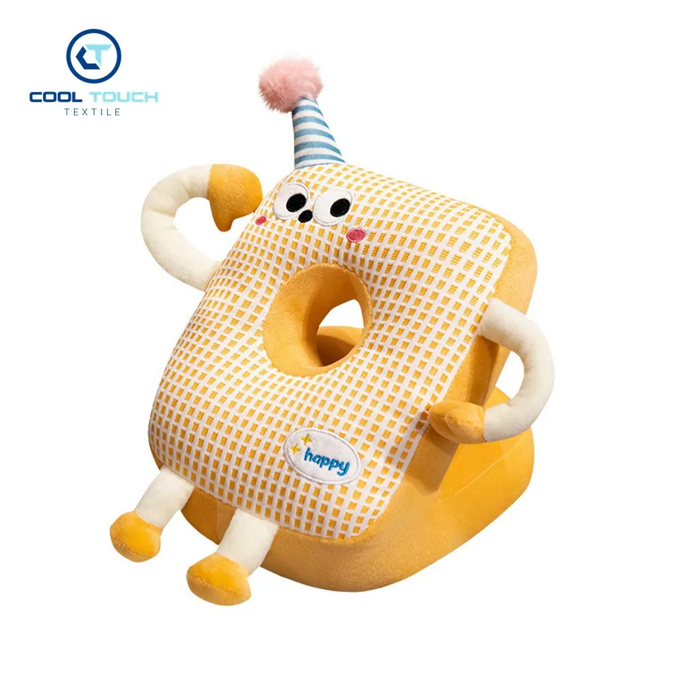 Big-Eye Waffle Ice-Silk Nap Pillow 1
