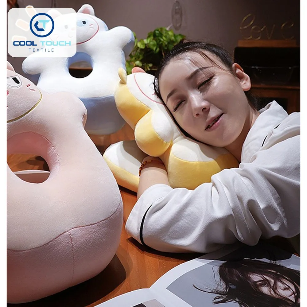 Cat Ice-Silk Desk Nap Pillow 2