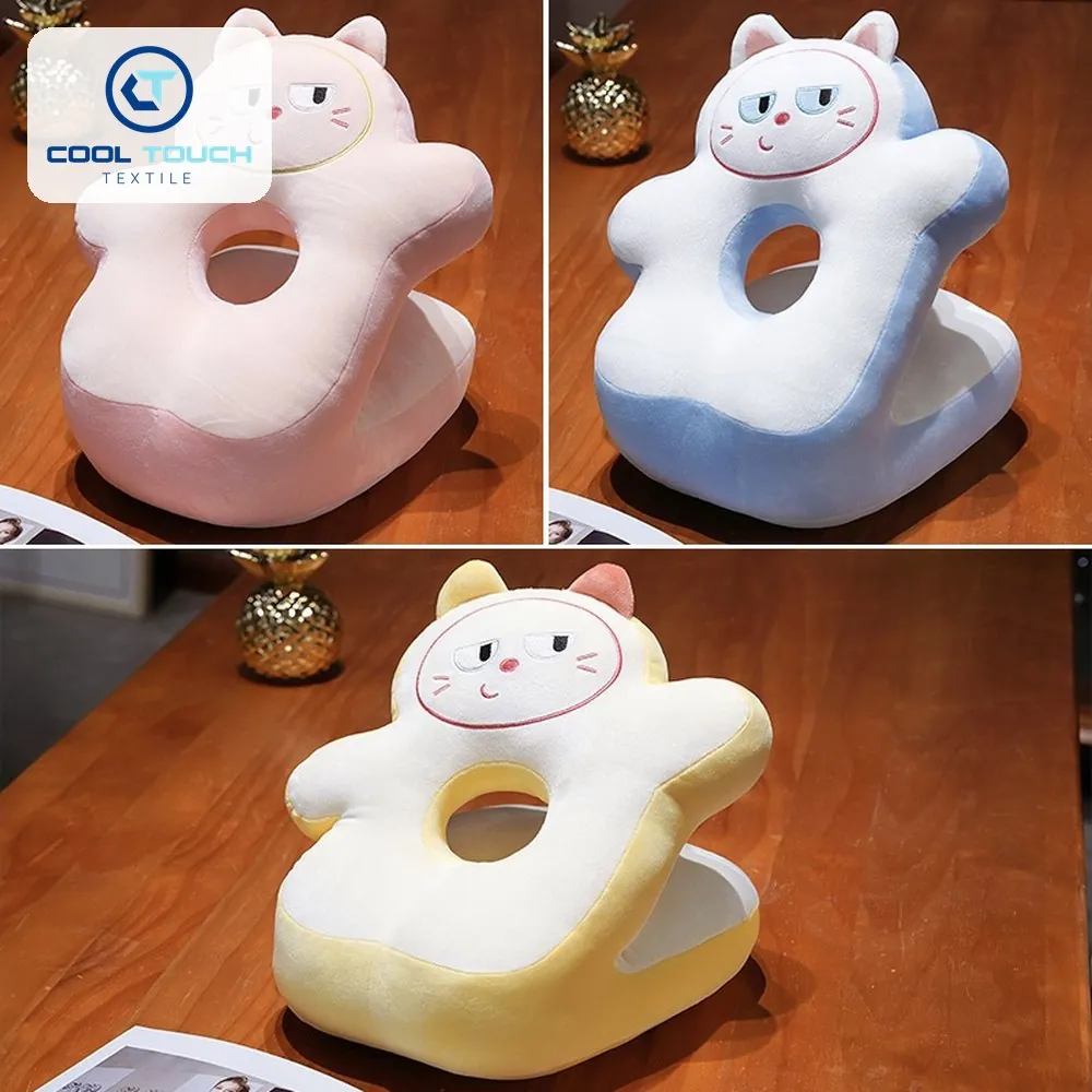 Cat Ice-Silk Desk Nap Pillow 4