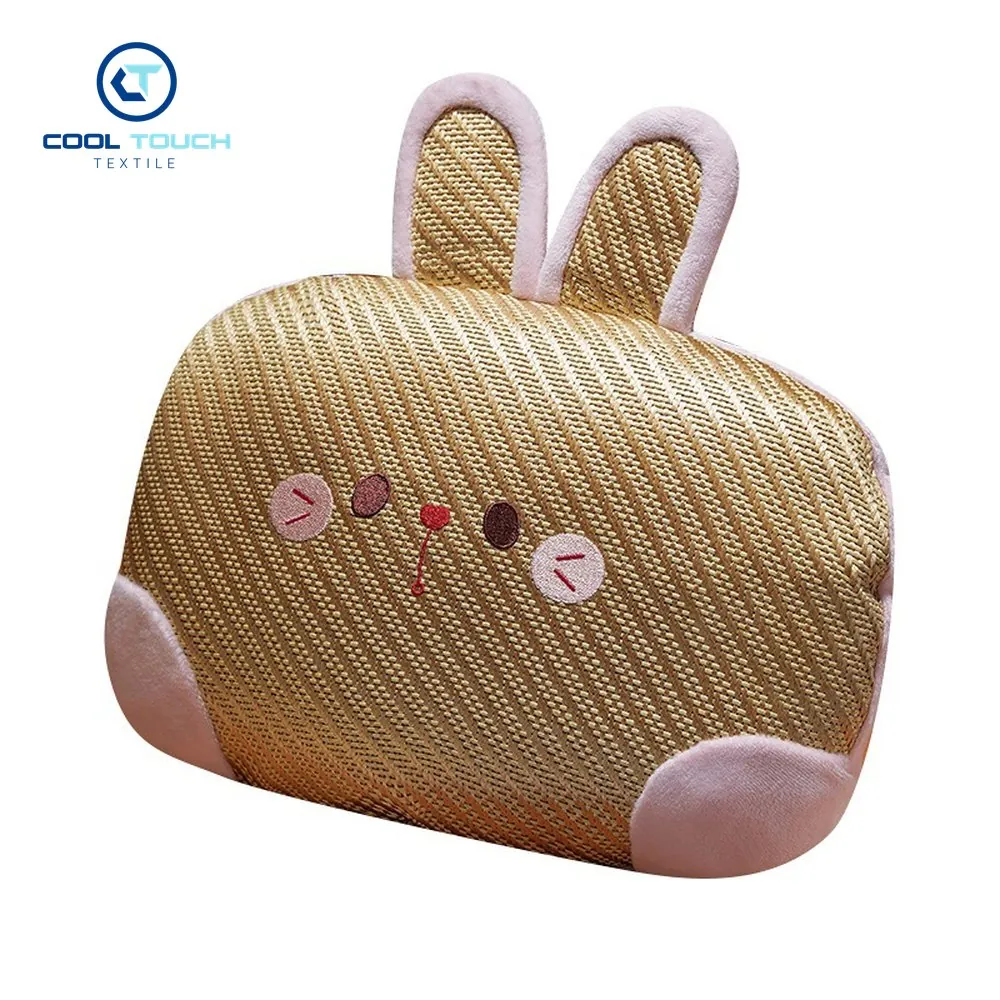 Rattan Summer-Mat Nap Pillow 1