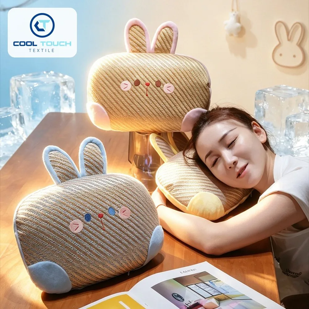 Rattan Summer-Mat Nap Pillow 2