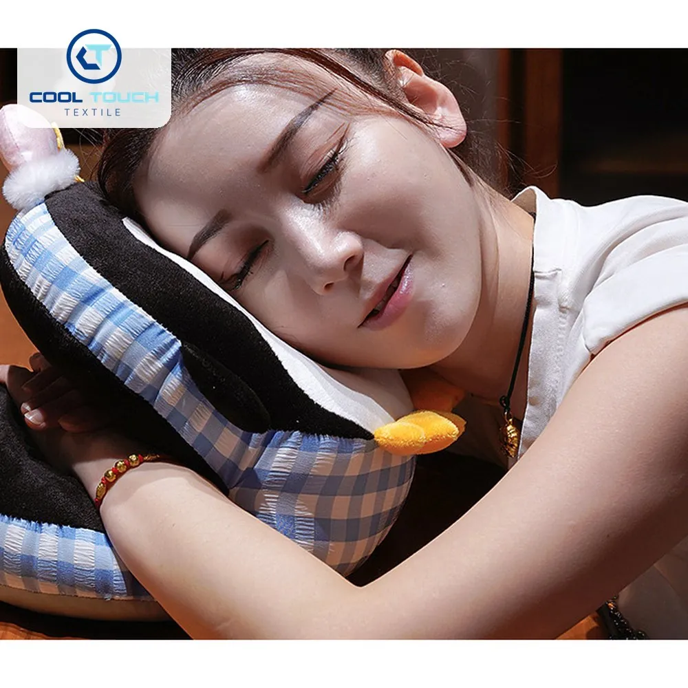 Penguin Ice-Silk Desk Nap Pillow 2