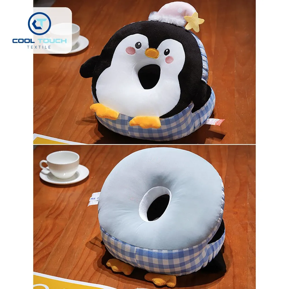 Penguin Ice-Silk Desk Nap Pillow 3